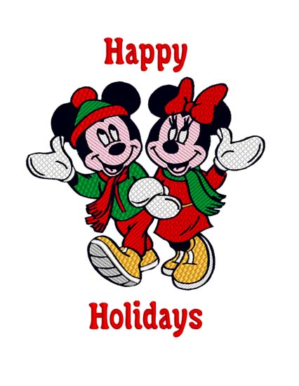 Mickey Minnie Holiday